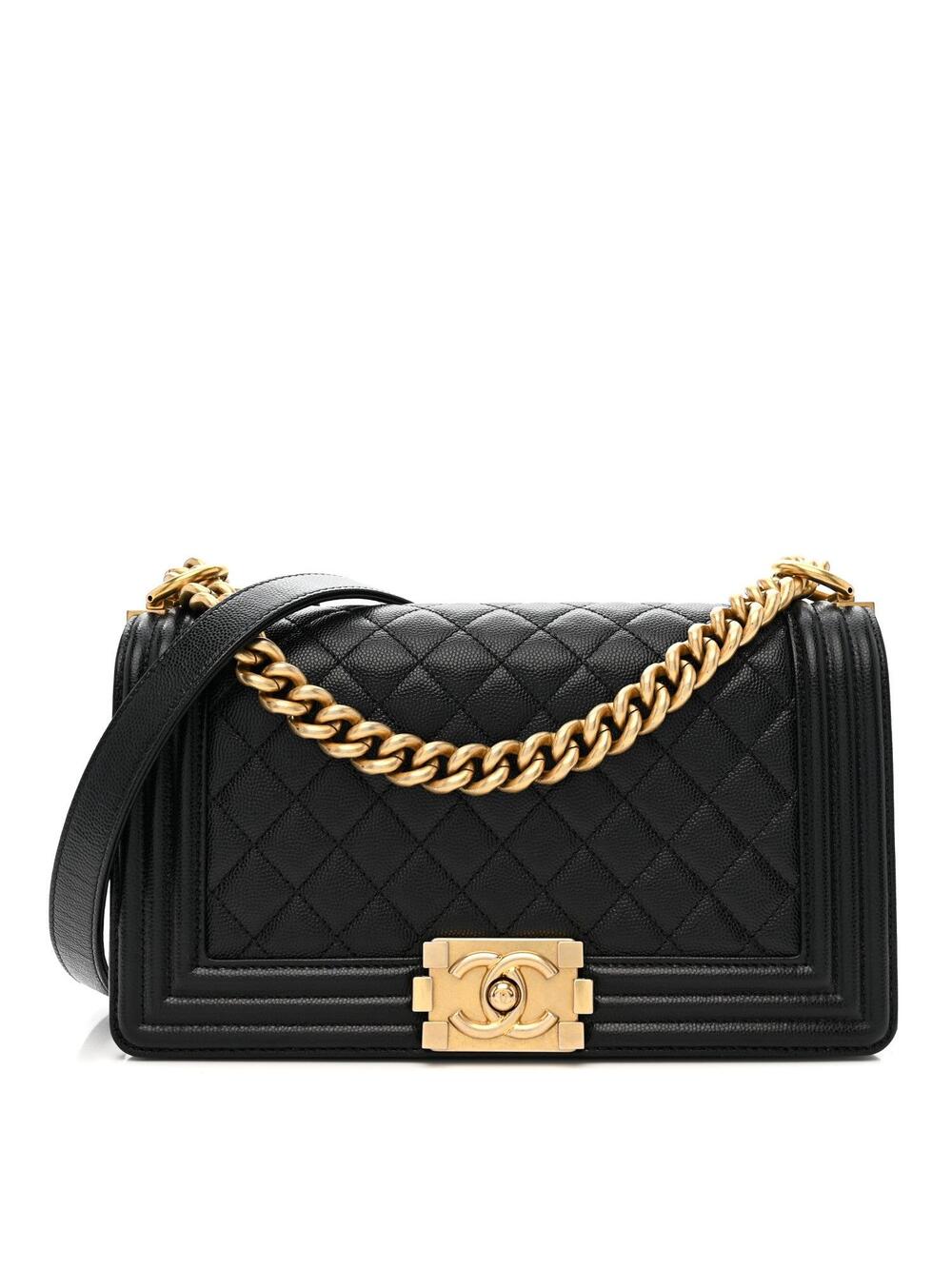 Chanel Caviar Quilted Medium Boy Flap #308284C49B